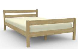 Кровать из массива берёзы №2 