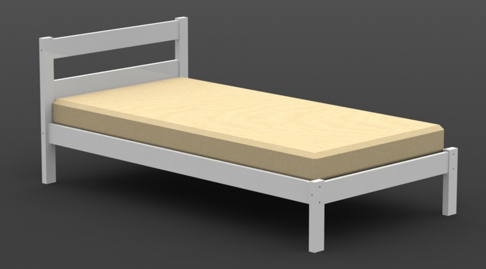    Кровать без ножной спинки