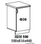 ШН 500 500х816х460