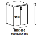ШН 600 600х816х460