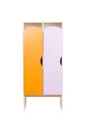Шкаф детский для одежды "Краски" 2 секции, ш 720*г370*в1500 