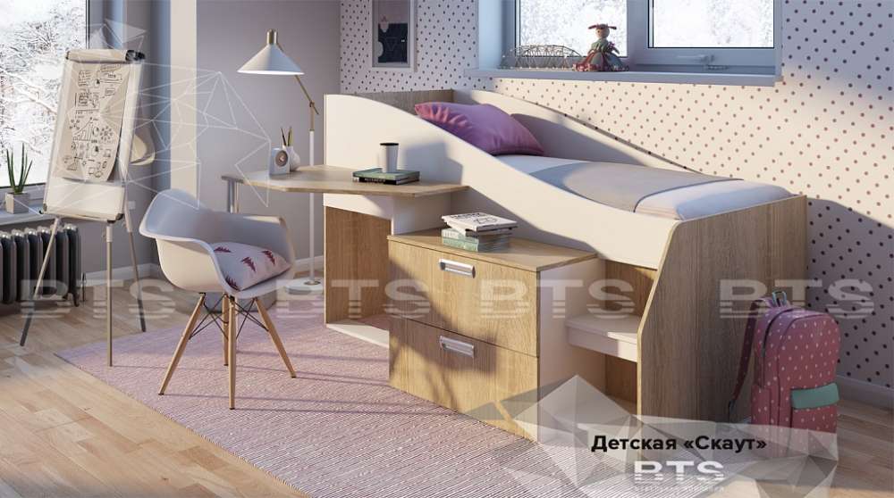 Кровать Скаут